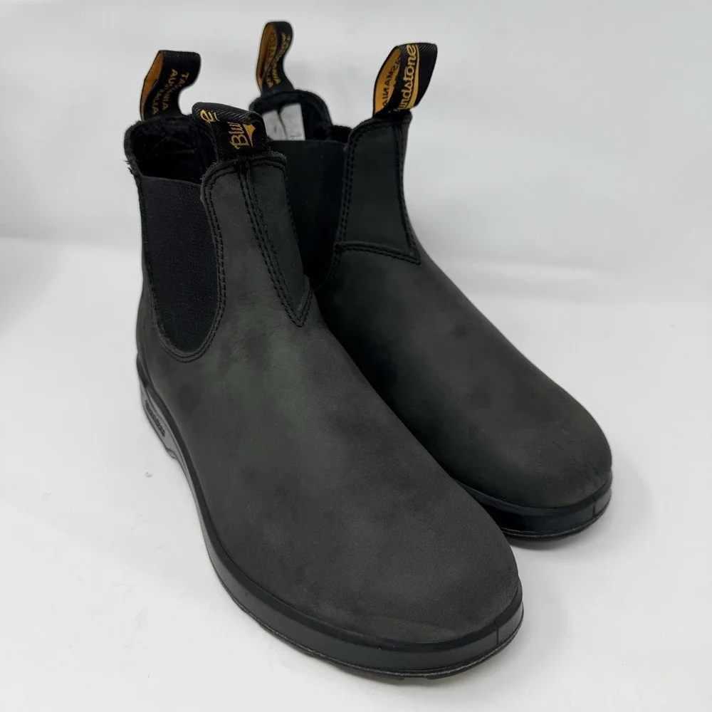 Blundstone 2055 All Terrain Elastic Side Boot Rustic Black Sz 7.5 US M/9.5 US W